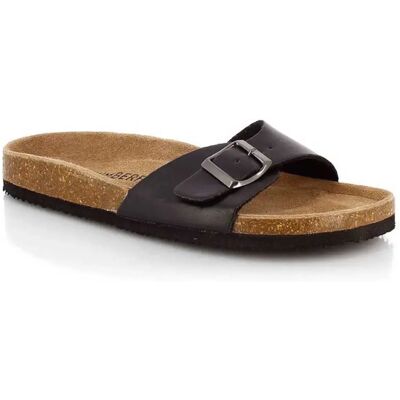 Sandales femme Kimberfeel Natta Noir 38 - Publicité Sandales femme Kimberfeel Natta Noir 38 - Publicité