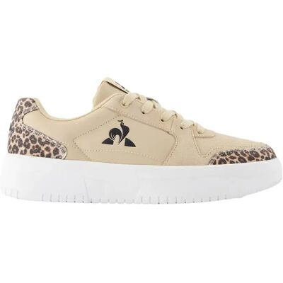Baskets femme Le Coq Sportif Billie Leopard Beige 38 - Publicité Baskets femme Le Coq Sportif Billie Leopard Beige 38 - Publicité
