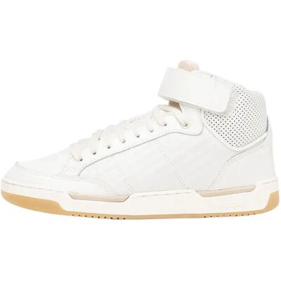 Baskets femme Le Coq Sportif Alpha W Sport Blanc 37 - Publicité Baskets femme Le Coq Sportif Alpha W Sport Blanc 37 - Publicité