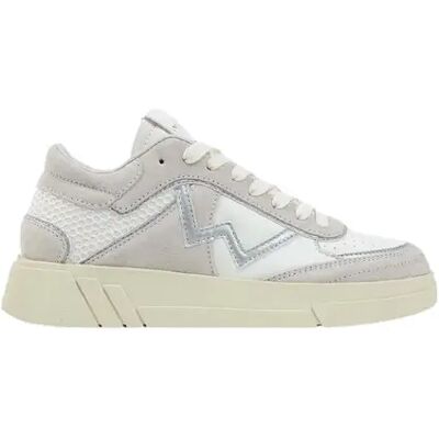 Baskets cuir femme Mim Shoes M1993 Blanc 40 - Publicité Baskets cuir femme Mim Shoes M1993 Blanc 40 - Publicité