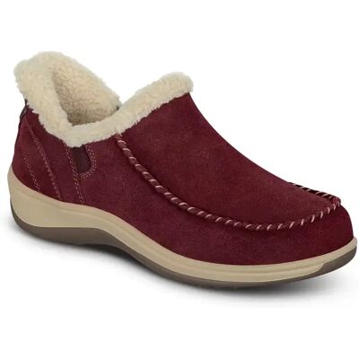 Mocassins femme Orthofeet Lorin Handfree Rouge 37.5 - Publicité Mocassins femme Orthofeet Lorin Handfree Rouge 37.5 - Publicité