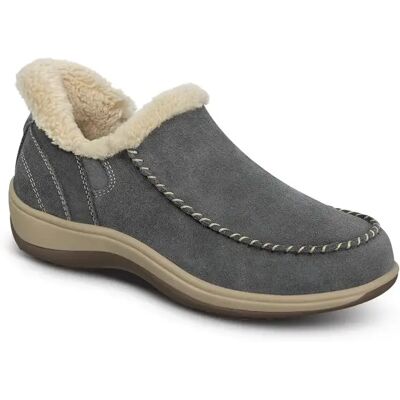 Mocassins femme Orthofeet Lorin Handfree Gris 37.5 - Publicité Mocassins femme Orthofeet Lorin Handfree Gris 37.5 - Publicité