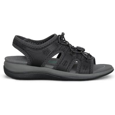 Sandales femme Orthofeet Maui (No-Tie) Noir 41 - Publicité Sandales femme Orthofeet Maui (No-Tie) Noir 41 - Publicité