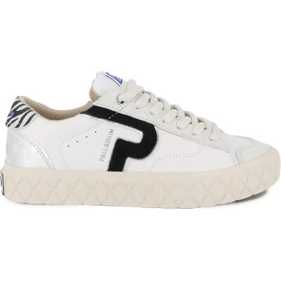 Baskets femme Palladium Ace Lo Mix LTH Blanc 38 - Publicité Baskets femme Palladium Ace Lo Mix LTH Blanc 38 - Publicité