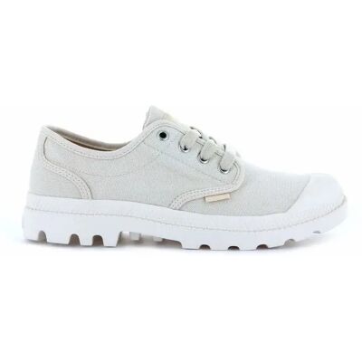Baskets Palladium Pallabrousse Oxford Blanc 44,5 - Publicité Baskets Palladium Pallabrousse Oxford Blanc 44,5 - Publicité