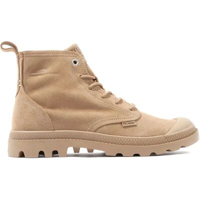 Baskets Palladium Pampa Hi Skin Beige 36 - Publicité Baskets Palladium Pampa Hi Skin Beige 36 - Publicité