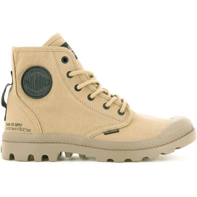 Bottines Palladium Pampa Hi Htg Supply Beige 45 - Publicité Bottines Palladium Pampa Hi Htg Supply Beige 45 - Publicité