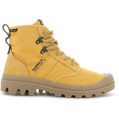 Bottines Palladium Pallabrousse Tactical Jaune 44 - Publicité Bottines Palladium Pallabrousse Tactical Jaune 44 - Publicité