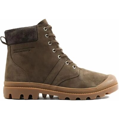 Bottines Palladium Pallabrousse cuffwp Marron 40 - Publicité Bottines Palladium Pallabrousse cuffwp Marron 40 - Publicité