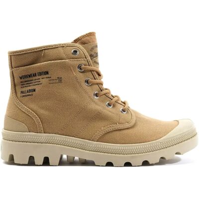 Bottines Palladium Pallabrousse Workwear Marron 44,5 - Publicité Bottines Palladium Pallabrousse Workwear Marron 44,5 - Publicité
