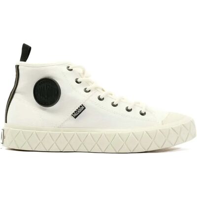 Baskets Palladium Palla Ace Mid Supply Blanc 40 - Publicité Baskets Palladium Palla Ace Mid Supply Blanc 40 - Publicité