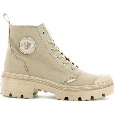 Bottines femme Palladium Pallabase Twill Beige 39 - Publicité Bottines femme Palladium Pallabase Twill Beige 39 - Publicité