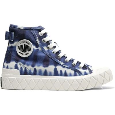 Baskets femme Palladium Palla Ace Mid Tie Dye Bleu 37 - Publicité Baskets femme Palladium Palla Ace Mid Tie Dye Bleu 37 - Publicité