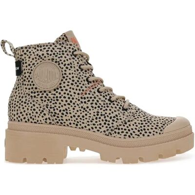 Bottines femme Palladium Pallabase Safari Beige 43 - Publicité Bottines femme Palladium Pallabase Safari Beige 43 - Publicité