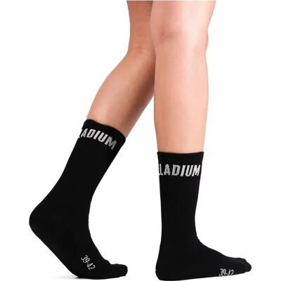 Chaussettes Palladium HT Logo Mid 01 Noir 43/46 - Publicité Chaussettes Palladium HT Logo Mid 01 Noir 43/46 - Publicité