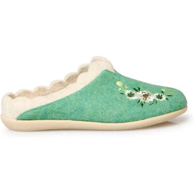 Sabots broderies fleurs femme Pédiconfort Vert 40 - Publicité Sabots broderies fleurs femme Pédiconfort Vert 40 - Publicité