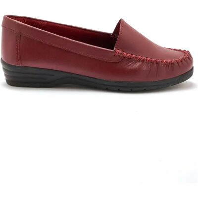 Mocassins cuir femme Pédiconfort Rouge 41 - Publicité Mocassins cuir femme Pédiconfort Rouge 41 - Publicité