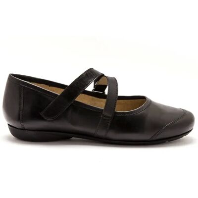 Ballerines cuir scratch femme Pédiconfort Noir 38 - Publicité Ballerines cuir scratch femme Pédiconfort Noir 38 - Publicité