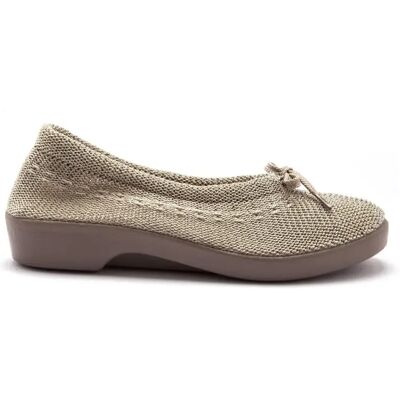 Ballerines au dessus tricoté femme Pédiconfort Beige 40 - Publicité Ballerines au dessus tricoté femme Pédiconfort Beige 40 - Publicité