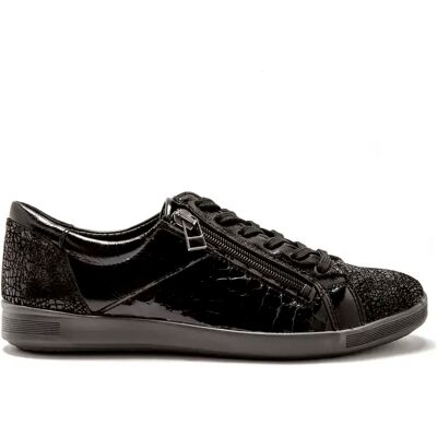 Baskets zippé femme Pédiconfort Noir 41 - Publicité Baskets zippé femme Pédiconfort Noir 41 - Publicité