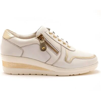 Baskets aérosemelle cuir femme Pédiconfort Blanc 42 - Publicité Baskets aérosemelle cuir femme Pédiconfort Blanc 42 - Publicité