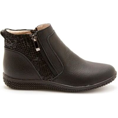 Bottines double zip aérosemelle femme Pédiconfort Noir 36 - Publicité Bottines double zip aérosemelle femme Pédiconfort Noir 36 - Publicité