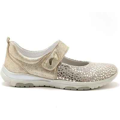 Ballerines scratchs femme Pédiconfort Beige 36 - Publicité Ballerines scratchs femme Pédiconfort Beige 36 - Publicité