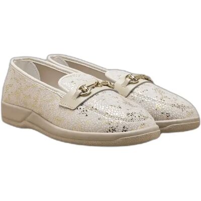Mocassins textile intérieur éponge femme Pédiconfort Beige 42 - Publicité Mocassins textile intérieur éponge femme Pédiconfort Beige 42 - Publicité