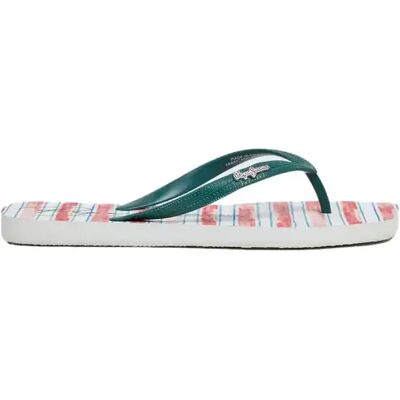 Tongs de plage à rayures femme Pepe Jeans Bleu 41 - Publicité Tongs de plage à rayures femme Pepe Jeans Bleu 41 - Publicité