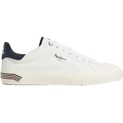 Baskets Pepe Jeans Taylor Break Blanc 46 - Publicité Baskets Pepe Jeans Taylor Break Blanc 46 - Publicité