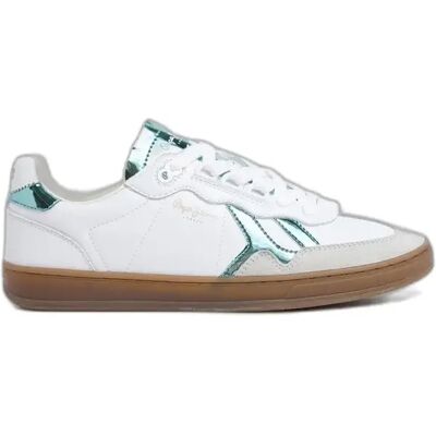 Baskets femme Pepe Jeans Ball Rise Blanc 38 - Publicité Baskets femme Pepe Jeans Ball Rise Blanc 38 - Publicité