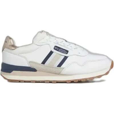 Baskets femme Pepe Jeans Kingston Nature Blanc 39 - Publicité Baskets femme Pepe Jeans Kingston Nature Blanc 39 - Publicité