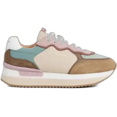 Baskets femme Pepe Jeans Rusper Combi Beige 40 - Publicité Baskets femme Pepe Jeans Rusper Combi Beige 40 - Publicité
