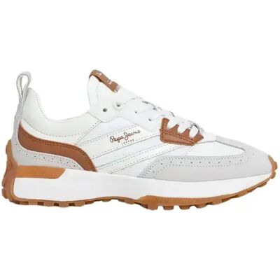 Baskets femme Pepe Jeans Lucky Class Blanc 39 - Publicité Baskets femme Pepe Jeans Lucky Class Blanc 39 - Publicité
