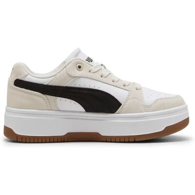 Baskets femme Puma Rebound Low SD Blanc 39 - Publicité Baskets femme Puma Rebound Low SD Blanc 39 - Publicité