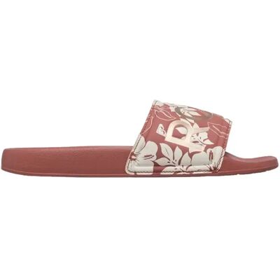 Claquettes femme Roxy Slippy II Printed Rouge 41 - Publicité Claquettes femme Roxy Slippy II Printed Rouge 41 - Publicité
