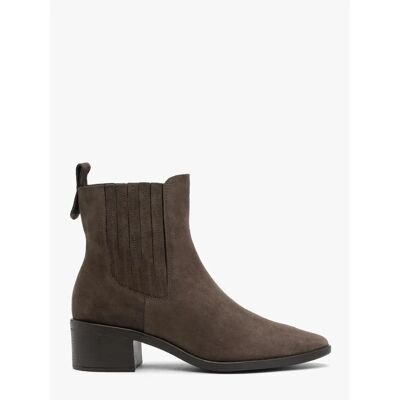 Bottines chelsea en daim femme Ryłko Ariana Marron 40 - Publicité Bottines chelsea en daim femme Ryłko Ariana Marron 40 - Publicité