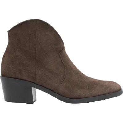 Bottines en daim femme Ryłko Cowboy Marron 37 - Publicité Bottines en daim femme Ryłko Cowboy Marron 37 - Publicité
