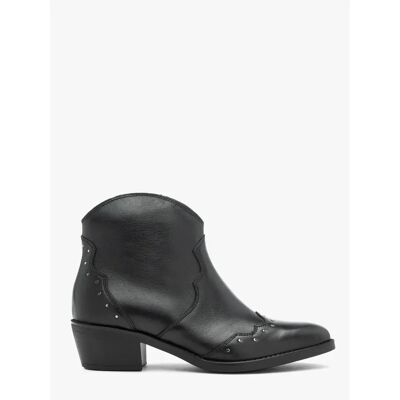 Bottines cowboy femme Ryłko Leyla Noir 35 - Publicité Bottines cowboy femme Ryłko Leyla Noir 35 - Publicité