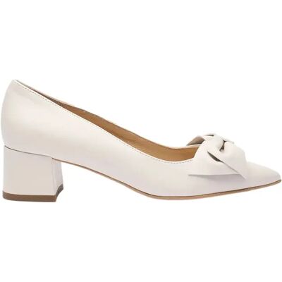 Escarpins en cuir avec nœud femme Ryłko Joan Beige 37 - Publicité Escarpins en cuir avec nœud femme Ryłko Joan Beige 37 - Publicité