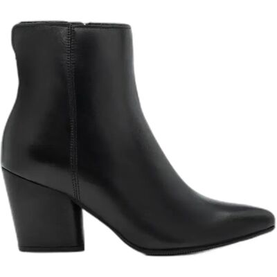 Bottines à talon en cuir femme Ryłko Kora Noir 36 - Publicité Bottines à talon en cuir femme Ryłko Kora Noir 36 - Publicité