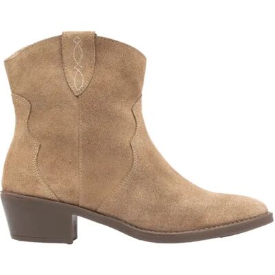 Bottines femme Ryłko Cowboy Beige 37 - Publicité Bottines femme Ryłko Cowboy Beige 37 - Publicité