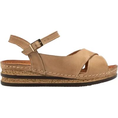 Sandales à plateforme femme Ryłko Ramona Beige 41 - Publicité Sandales à plateforme femme Ryłko Ramona Beige 41 - Publicité