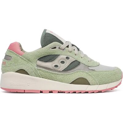Sneakers Saucony Shadow 6000 Vert/Crème - Chaussures - Publicité Sneakers Saucony Shadow 6000 Vert/Crème - Chaussures - Publicité