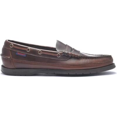 Mocassins Sebago Sloop Marron 44 - Publicité Mocassins Sebago Sloop Marron 44 - Publicité
