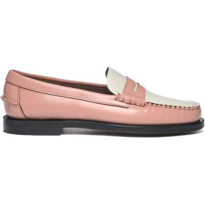 Mocassins cuir femme Sebago Classic Dan Pigment Rose 40 - Publicité Mocassins cuir femme Sebago Classic Dan Pigment Rose 40 - Publicité