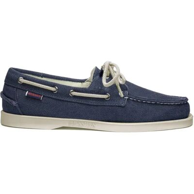 Chaussures bateau Sebago Washed Canvas Bleu 41 - Publicité Chaussures bateau Sebago Washed Canvas Bleu 41 - Publicité