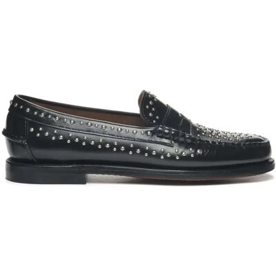 Mocassins femme Sebago Dan Studs Noir 38 - Publicité Mocassins femme Sebago Dan Studs Noir 38 - Publicité
