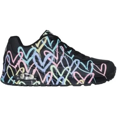 Baskets femme Skechers Uno-Spread The Love Noir 37 - Publicité Baskets femme Skechers Uno-Spread The Love Noir 37 - Publicité