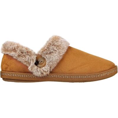 Chaussons femme Skechers Cozy Campfire Fresh Toast Beige 37 - Publicité Chaussons femme Skechers Cozy Campfire Fresh Toast Beige 37 - Publicité